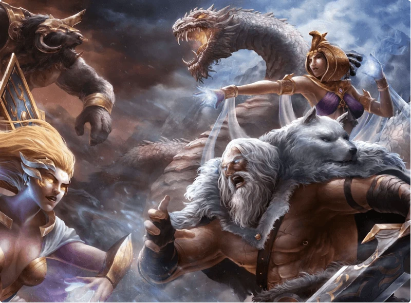 Gods Unchained web3 game