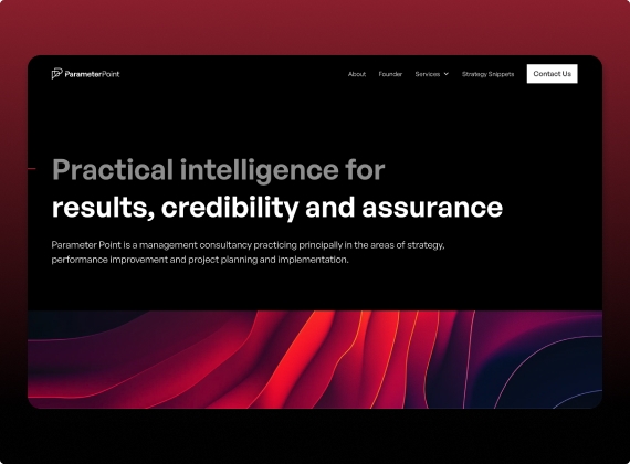Parameter Point website